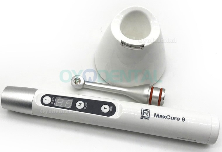 Refine MaxCure9 Tandheelkundige 1 Tweede Uitharding LED-uithardingslamp Draadloze